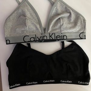 New Calvin Klein Bras Size Large